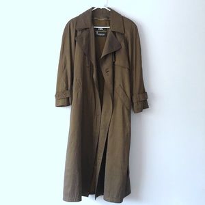 London Fog Long Trench Coat